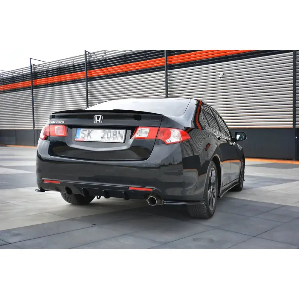 Støtfangerskjørt Valance Bak Honda Accord Mk8. (cu-series) Preface Sedan - 4