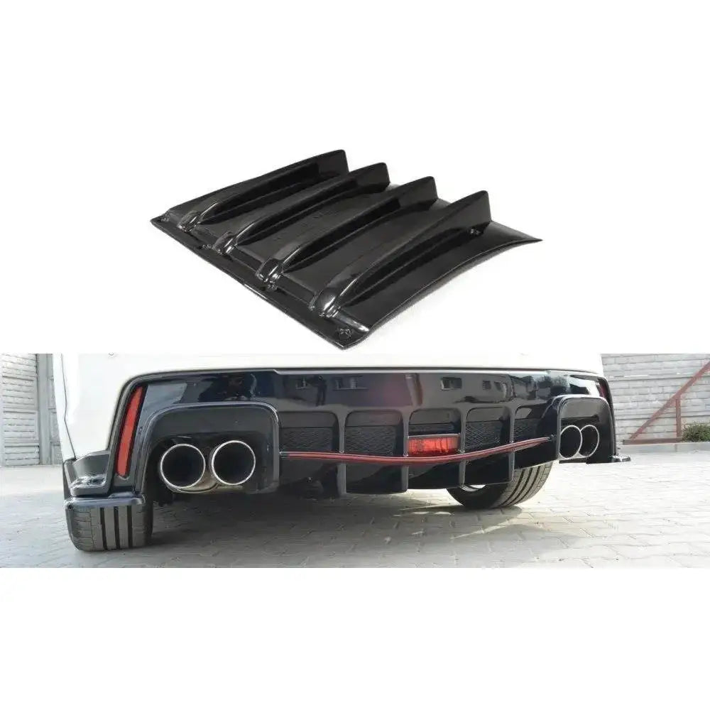Støtfangerskjørt Valance bak Honda Civic Ix Type r