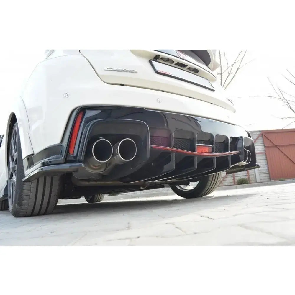 Støtfangerskjørt Valance bak Honda Civic Ix Type r