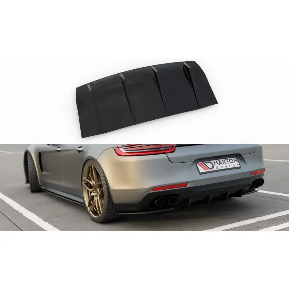 Støtfangerskjørt Valance Bak’ Porsche Panamera Turbo / Gts 971 - 1