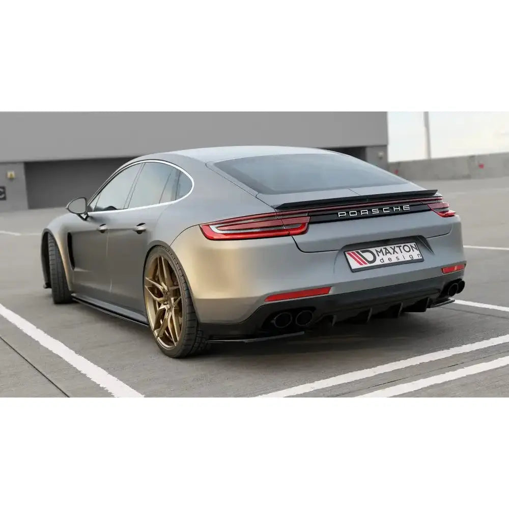 Støtfangerskjørt Valance Bak’ Porsche Panamera Turbo / Gts 971 - 5