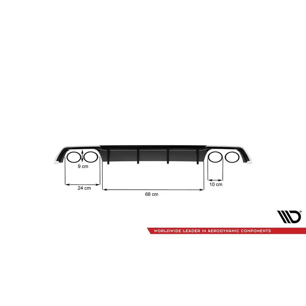 Støtfangerskjørt Valance Bak V.3 Seat Leon Cupra St Mk3 Fl - 8