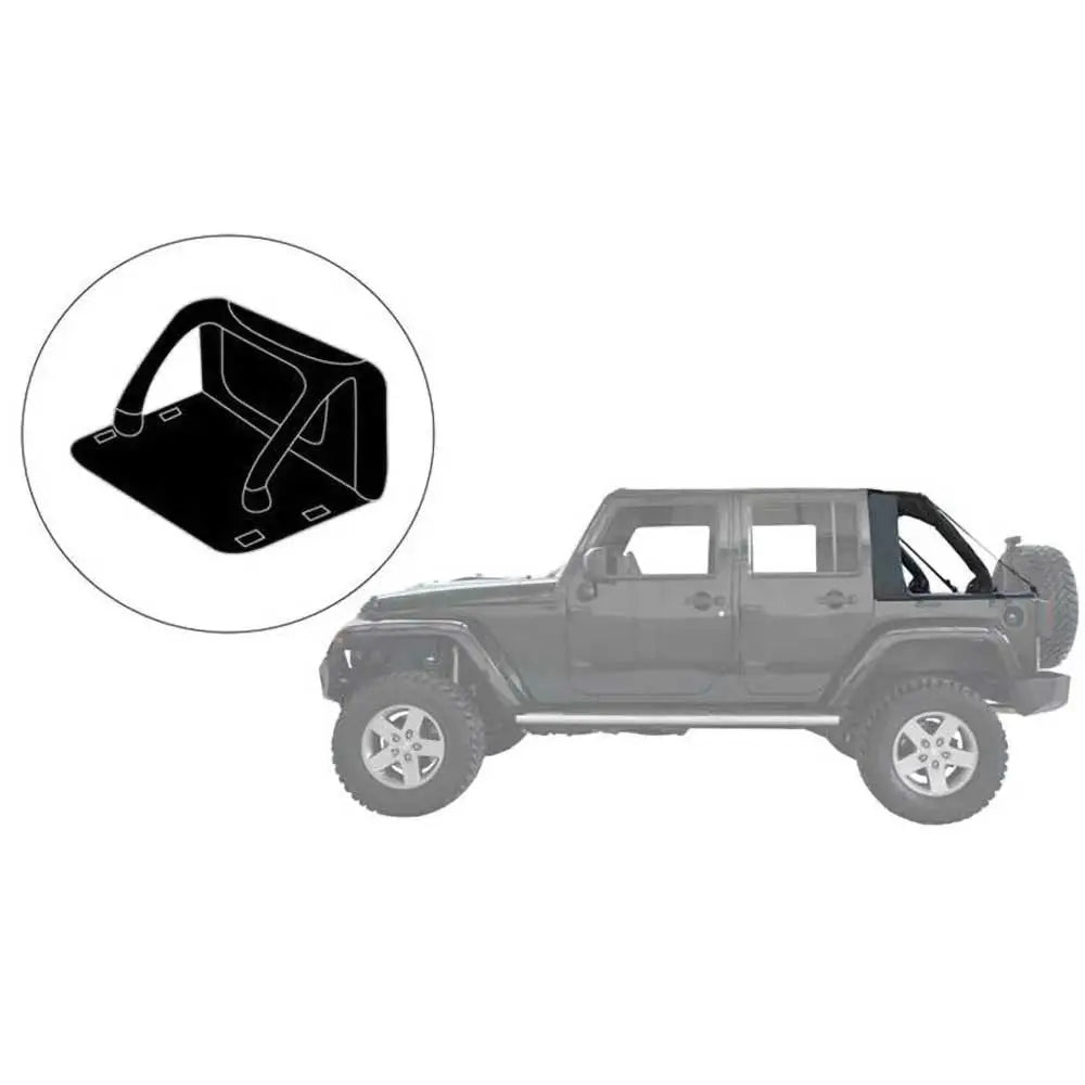 Suntop Bagasjetak Med Vindu - Jeep Wrangler Jl 4 d 18- - 1