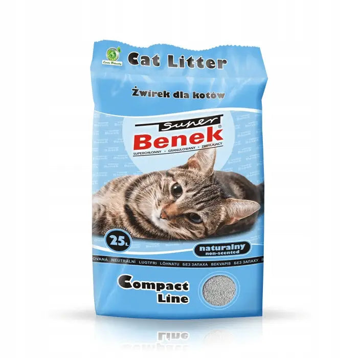 Super Benek Compact Kattesand 3x10l - 1