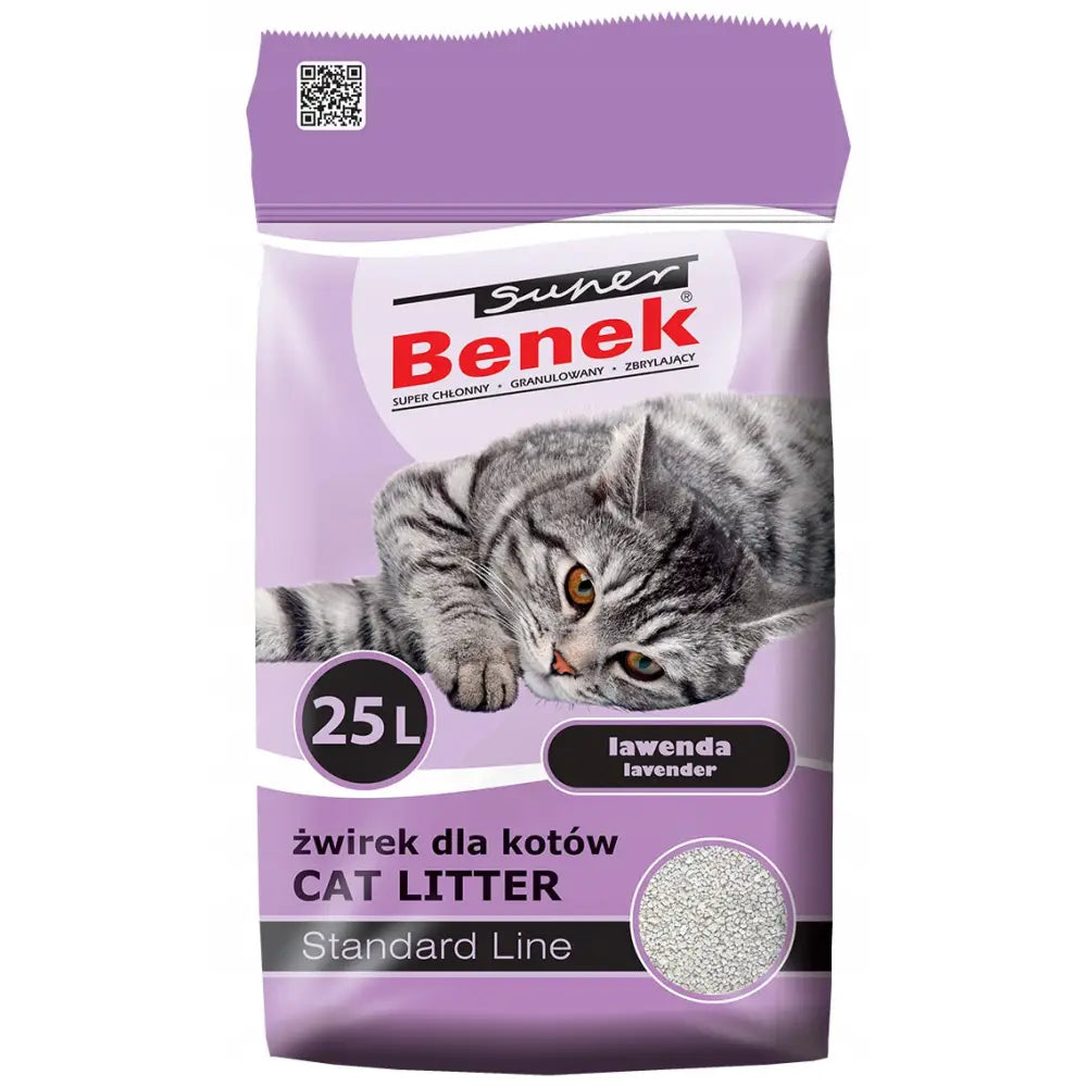 Super Benek Lavendelstrø 25l - 1