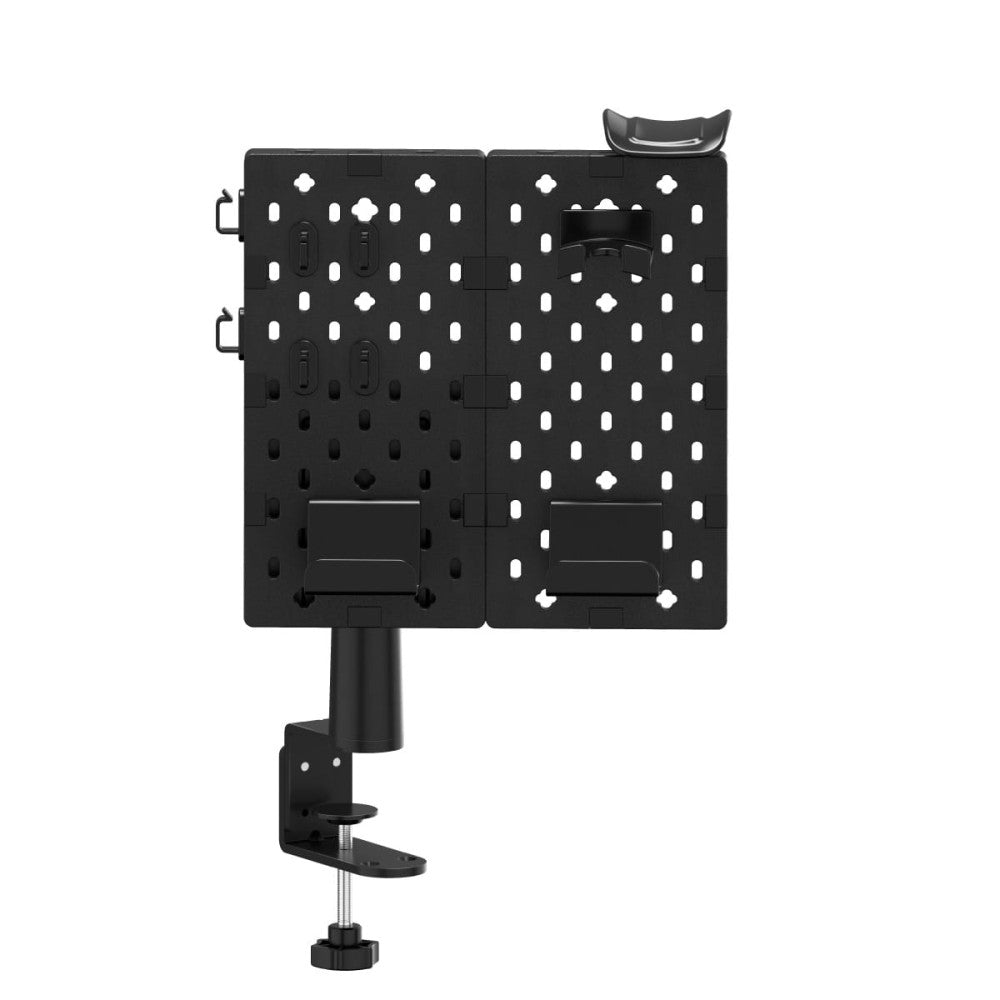 Huzaro Sync 3.0 pegboard – detaljbilde av festepunkter og grid-mønster