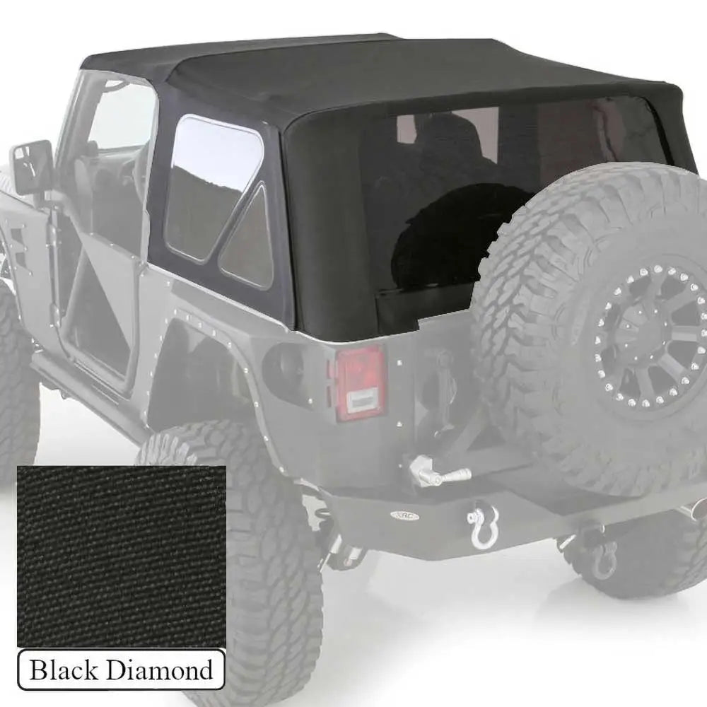 Tak Soft Top Sort Diamond Smittybilt - Jeep Wrangler Jk 2 d 10-18 - 1