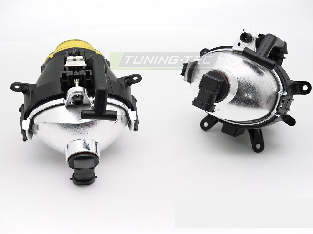 Gult tåkelys BMW E46 Touring 2001–2005 detaljbilde av glasset