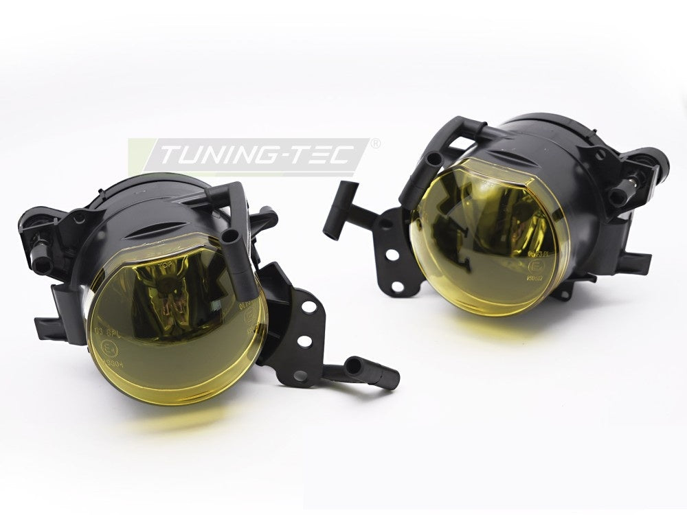 Tåkelys med gul linse for BMW E60 Sedan og E61 Touring nærbilde