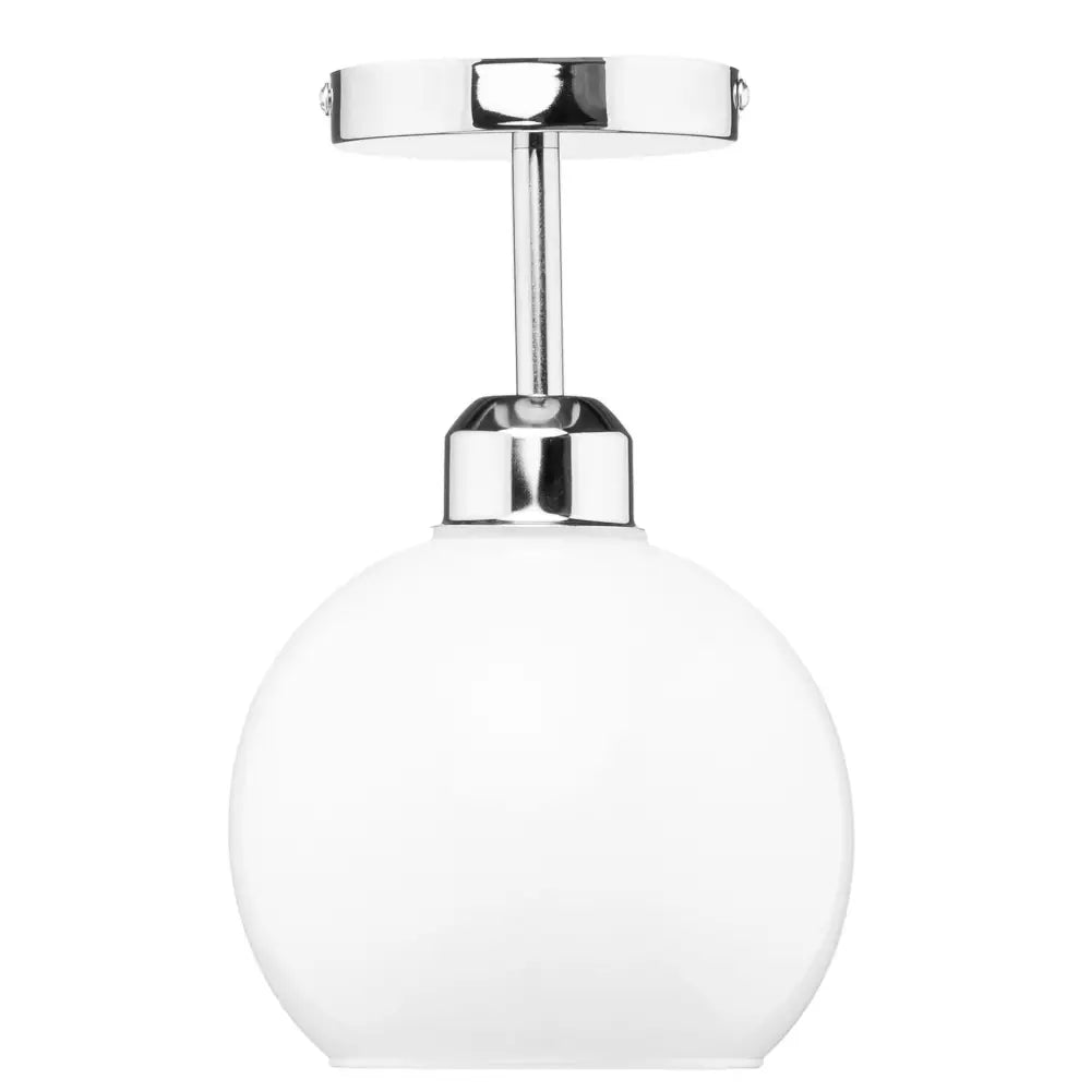 Taklampe Liten Kule Venus Milky - 1