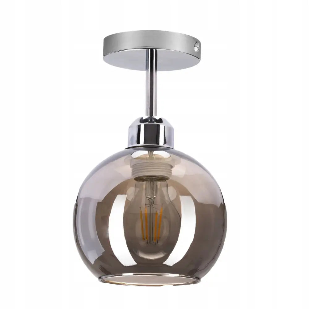 Taklampe Liten Speilkule Venus Grafitt - 1