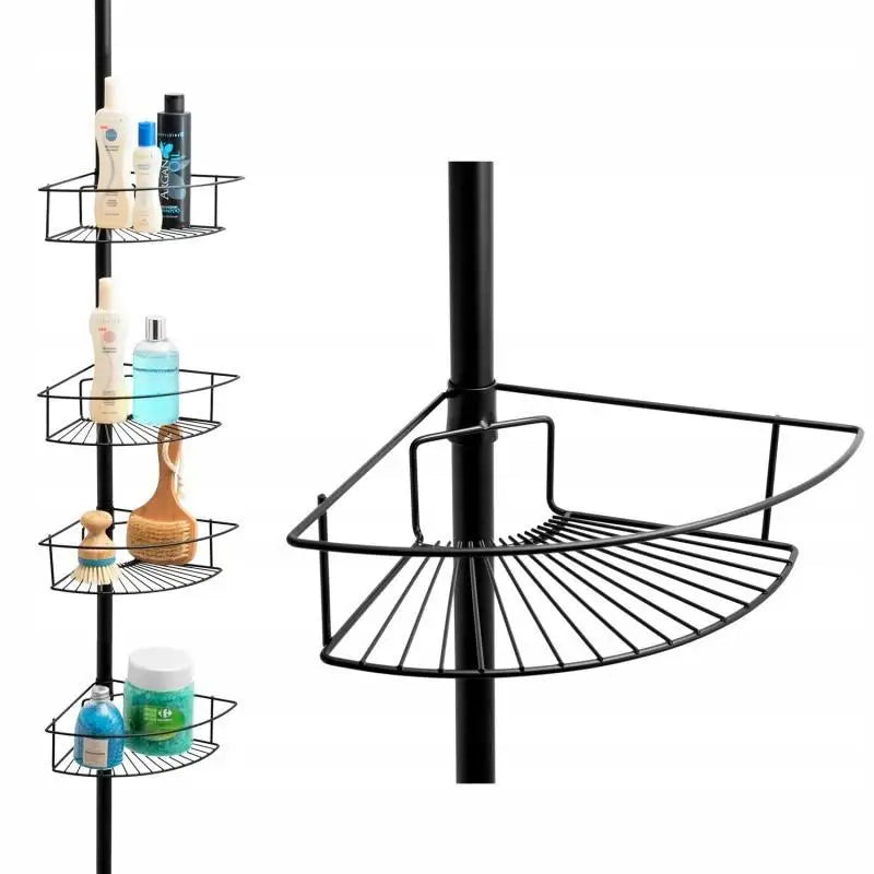Teleskopisk Hjørnehylle For Dusjen - 1
