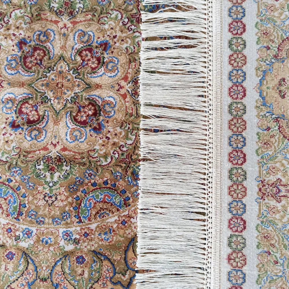 Tepe Eksklusivt Qum Silk Eppe 03 Krem 150 x 230 Cm - 2