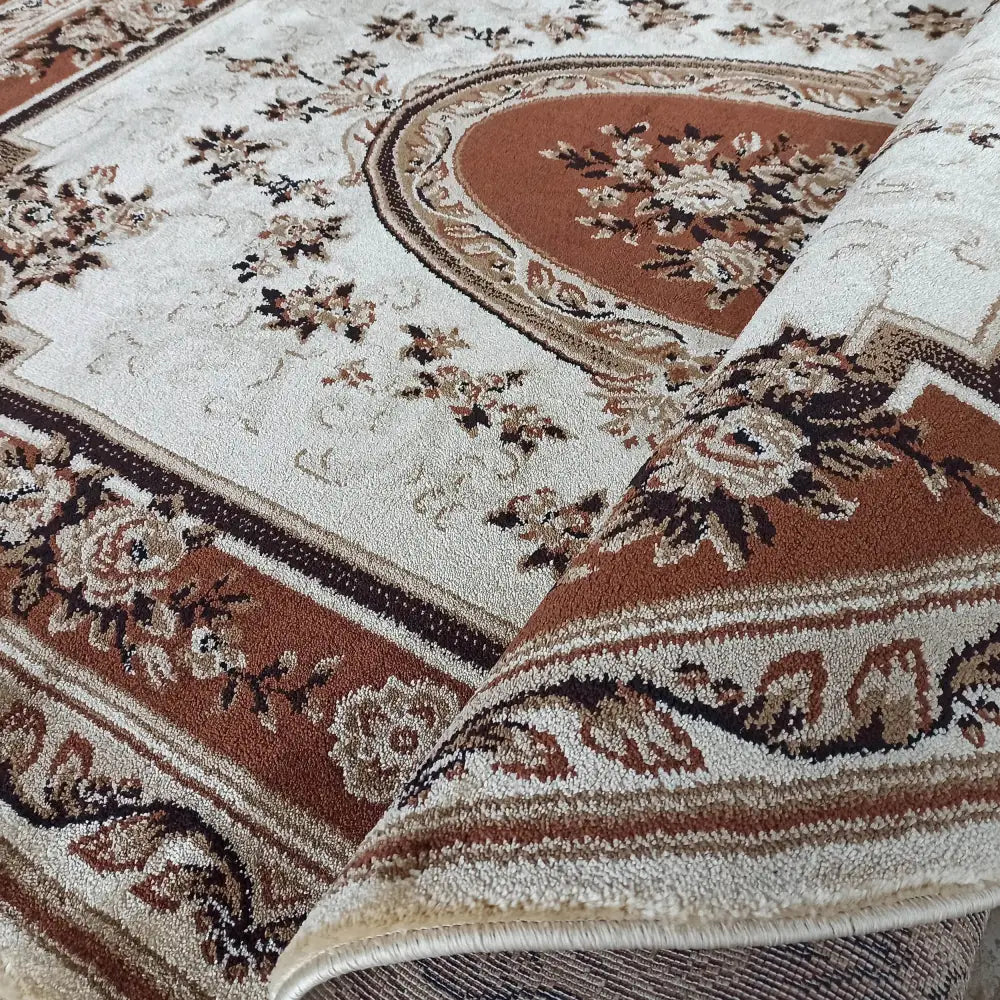 Tepe Oval Eksklusiv n 04 Brun 160 x 220 Cm