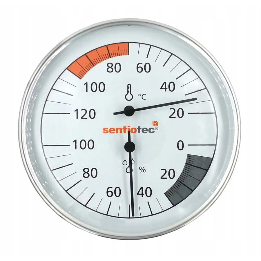 Termo-hygrometer For Sauna i Stål - Sentiotec - 1