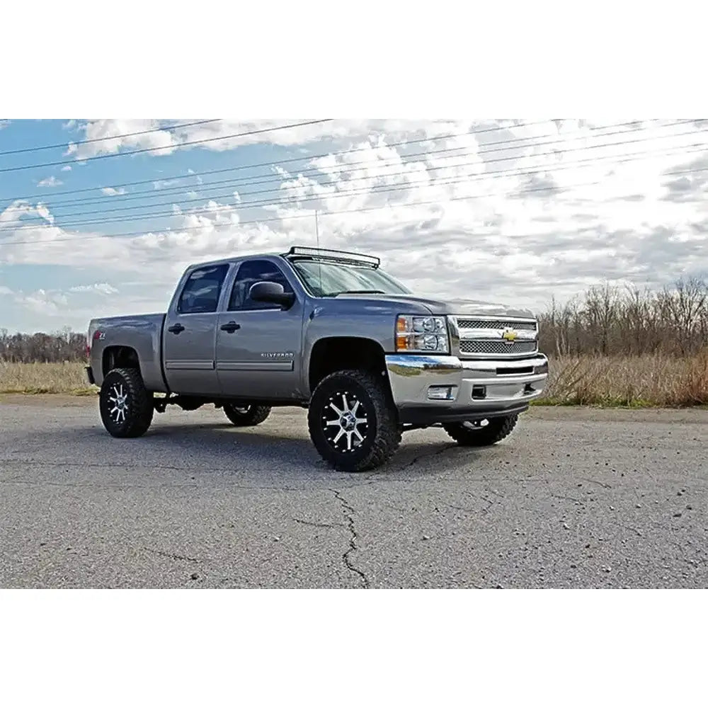 Tilbehør til Chevrolet Silverado 1500 07-13 Led-listemontering 50’’ Foran Vinduet - Rough Country