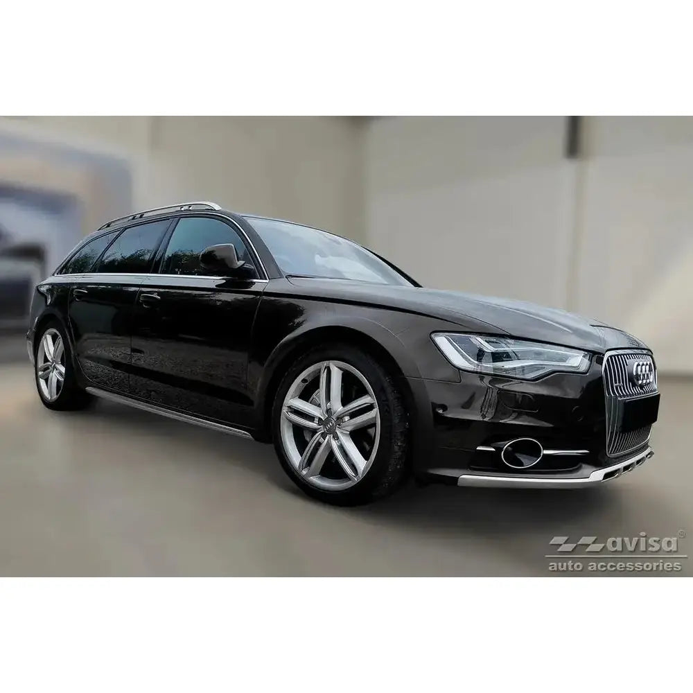 Tildekning Audi A6 C7 Allroad 12-18 Stål Sølv Sateng - 8