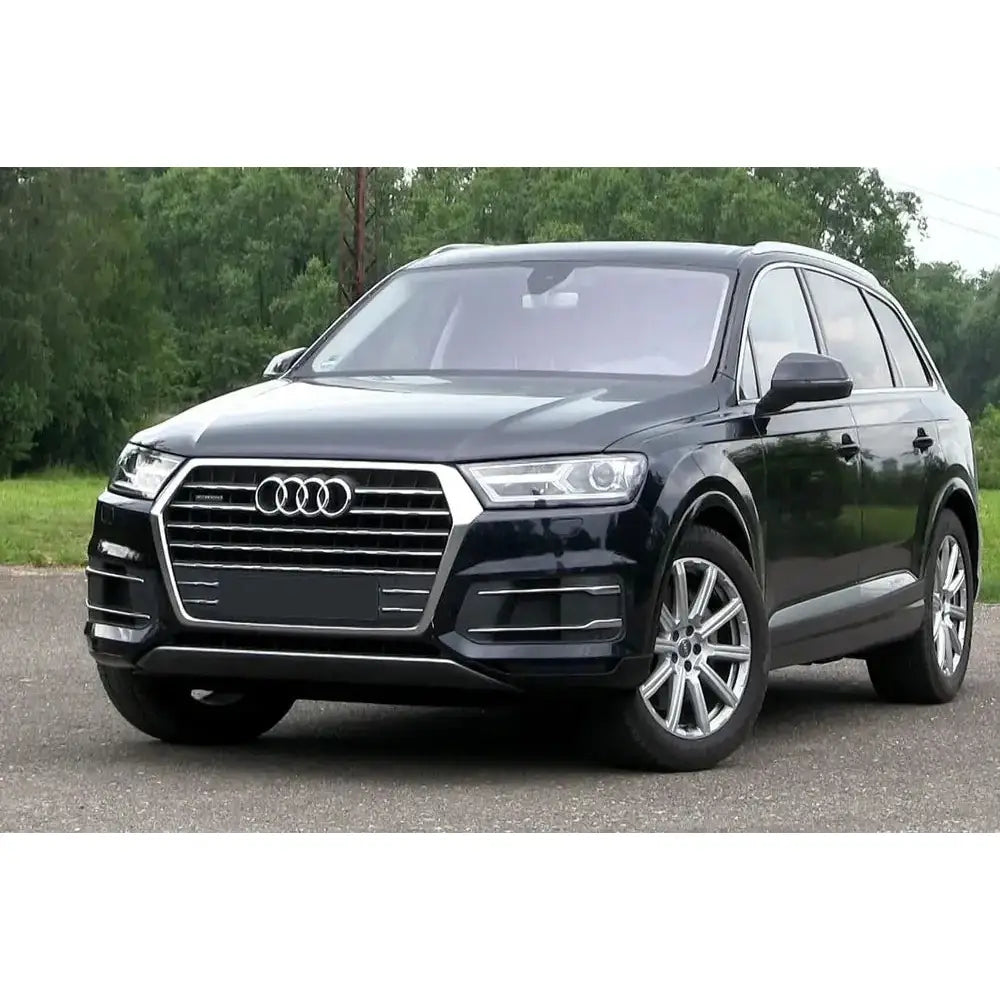 Tildekning Audi Q7 Ii / S-line 15- Svart Karbonfiber - 5