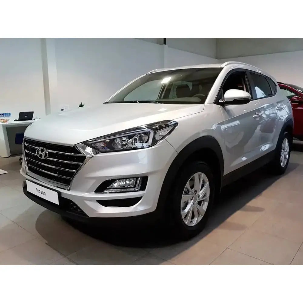 Tildekning Hyundai Tucson Iii 18-20 Stål Sølv Sateng