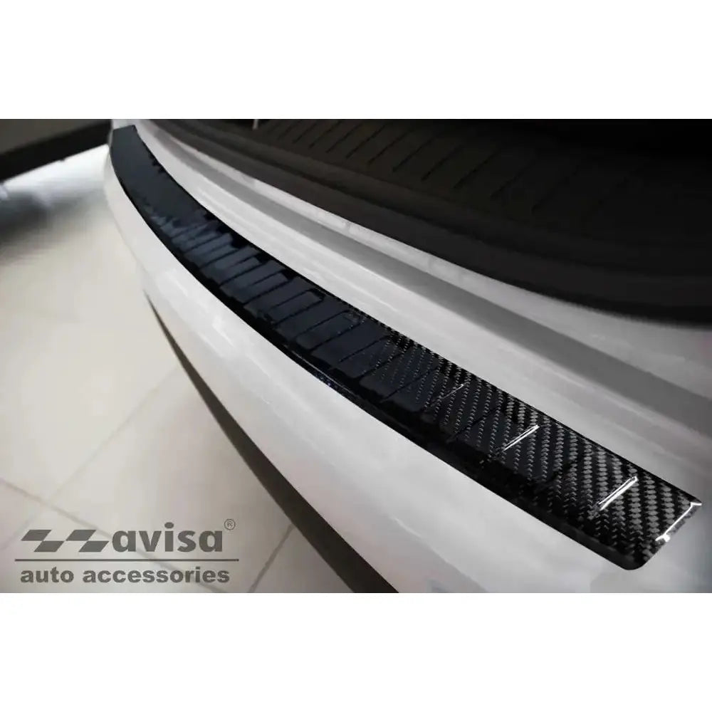 Lastebeskytter Kia Sportage Iv 18-21 Karbonfiber Svart