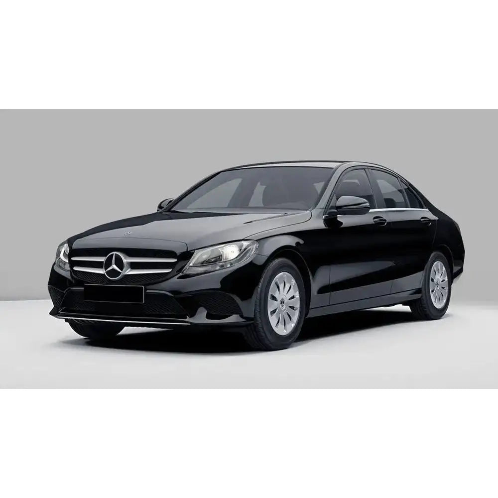 Tildekning Mercedes c Class Iv 14-21 Stål Sølv Sateng - 6