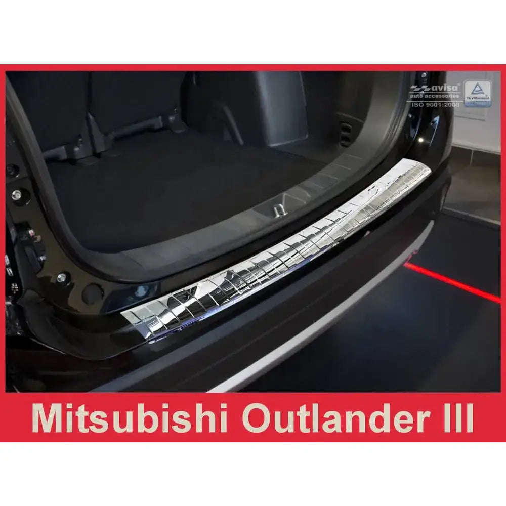 Tildekning Mitsubishi Outlander Iii 15- Stål Sølv Speil - 3