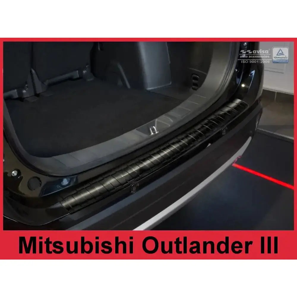 Tildekning Mitsubishi Outlander Iii 15- Stål Svart - 3