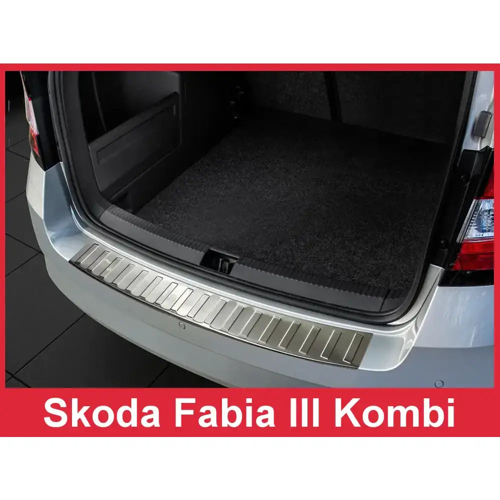 Tildekning Skoda Fabia Iii Combi 14-18 Stål Sølv Sateng - 2