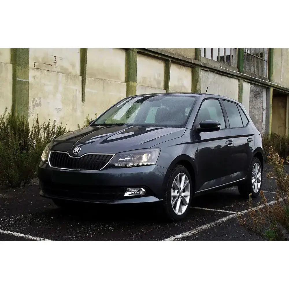 Tildekning Skoda Fabia Iii Combi 14-18 Stål Svart - 4