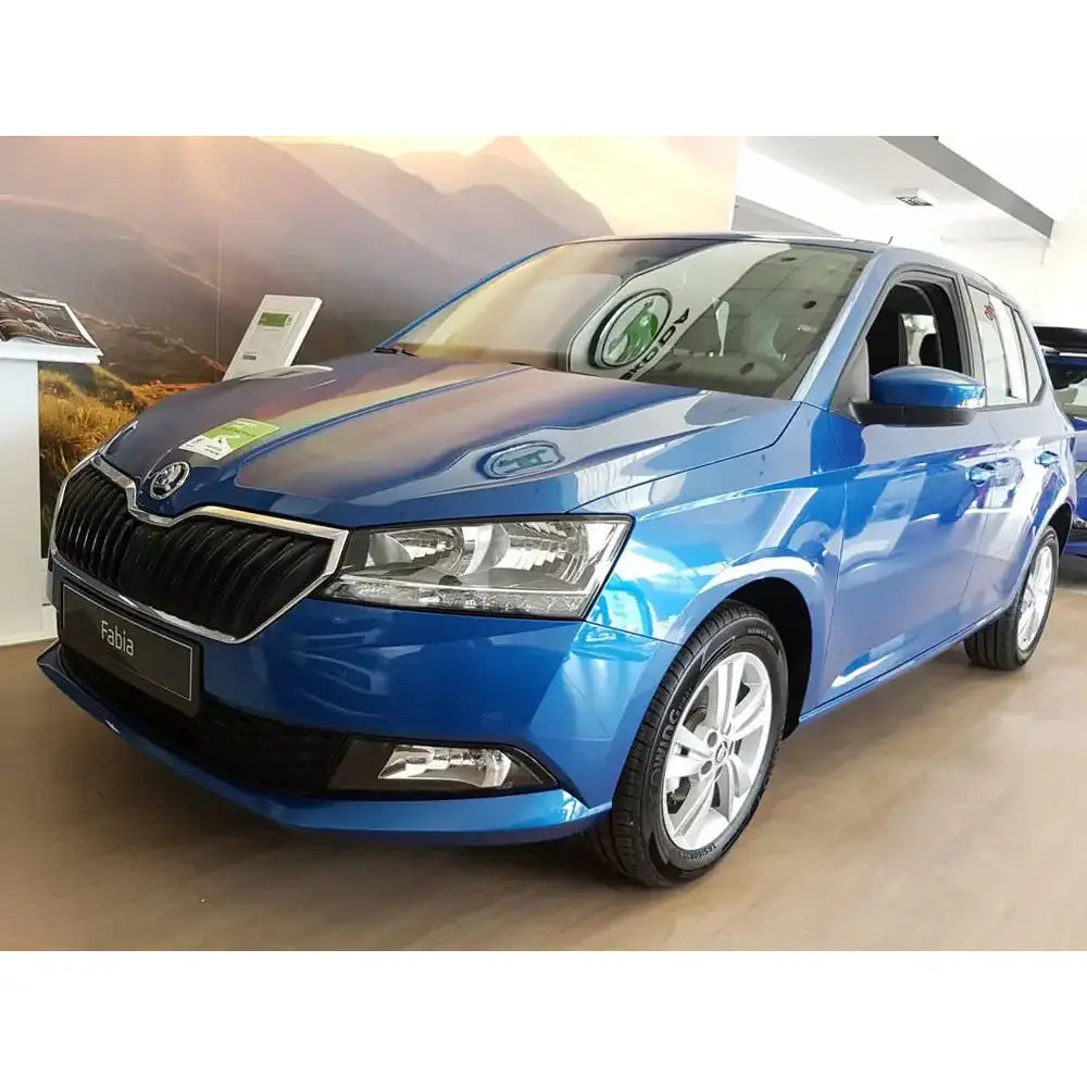 Tildekning Skoda Fabia Iii Hatchback 18-21 Stål Sølv Sateng - 6