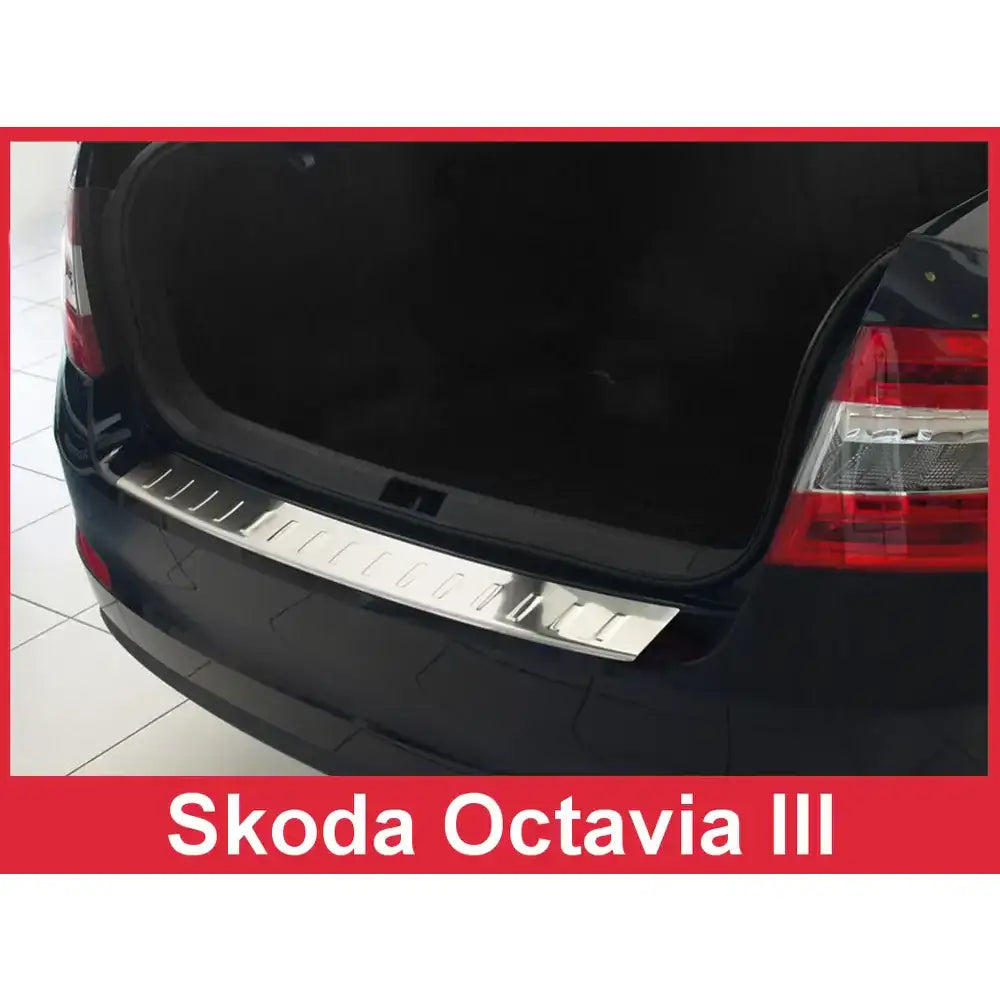 Tildekning Skoda Octavia Iii Liftback 13-19 Sølv Sateng - 2