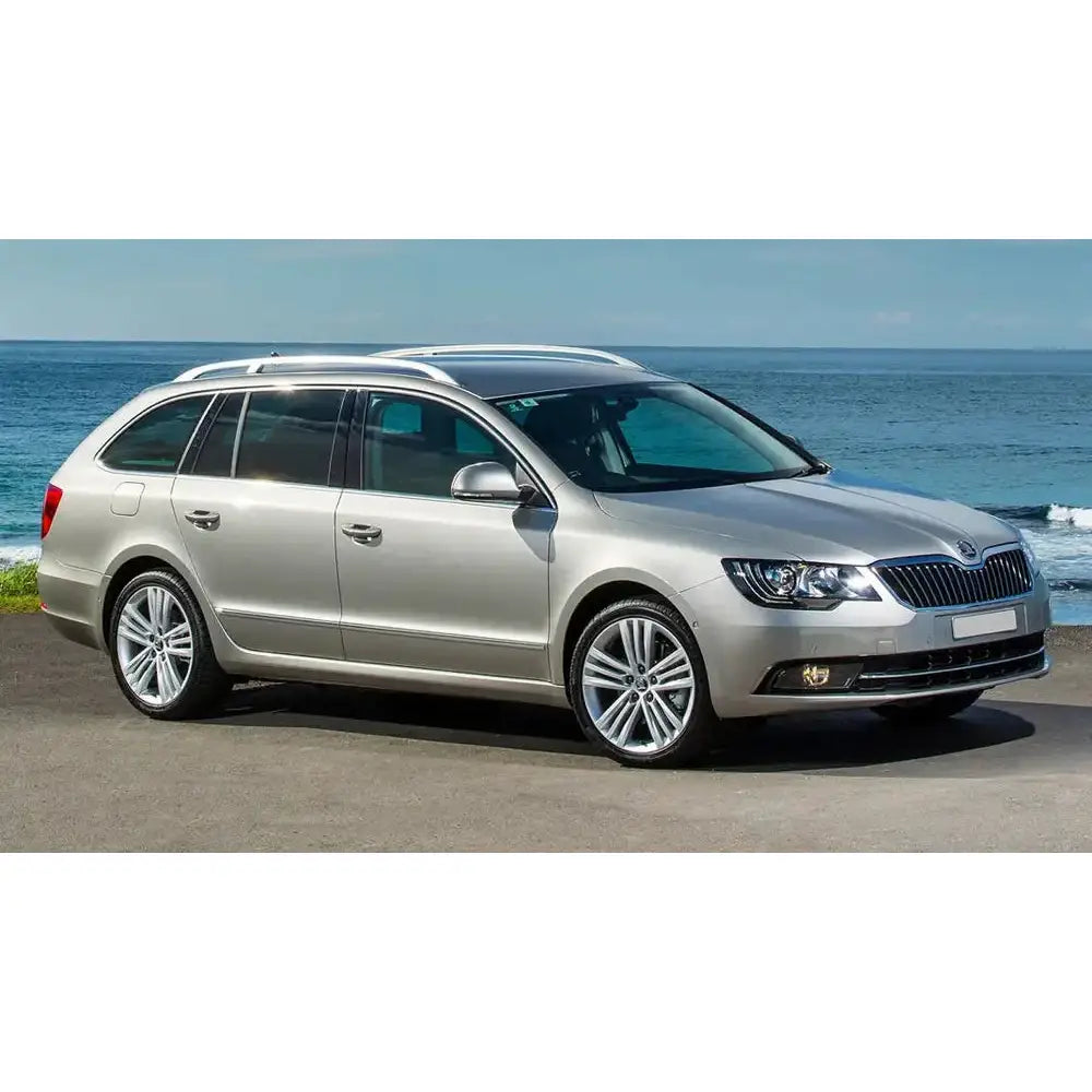 Tildekning Skoda Superb Combi 13-15 Stål Svart - 4