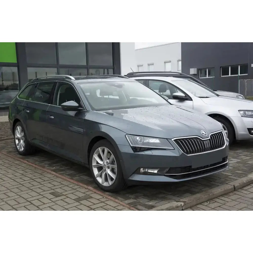 Tildekning Skoda Superb Iii Combi /scout 15- Sølv Sateng - 4