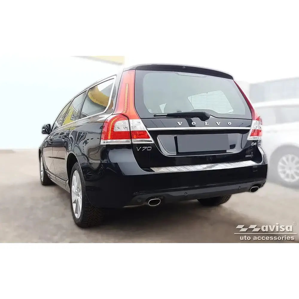 Lastebeskytter Volvo V70 Iii 14-16 Stål Sølv Sateng