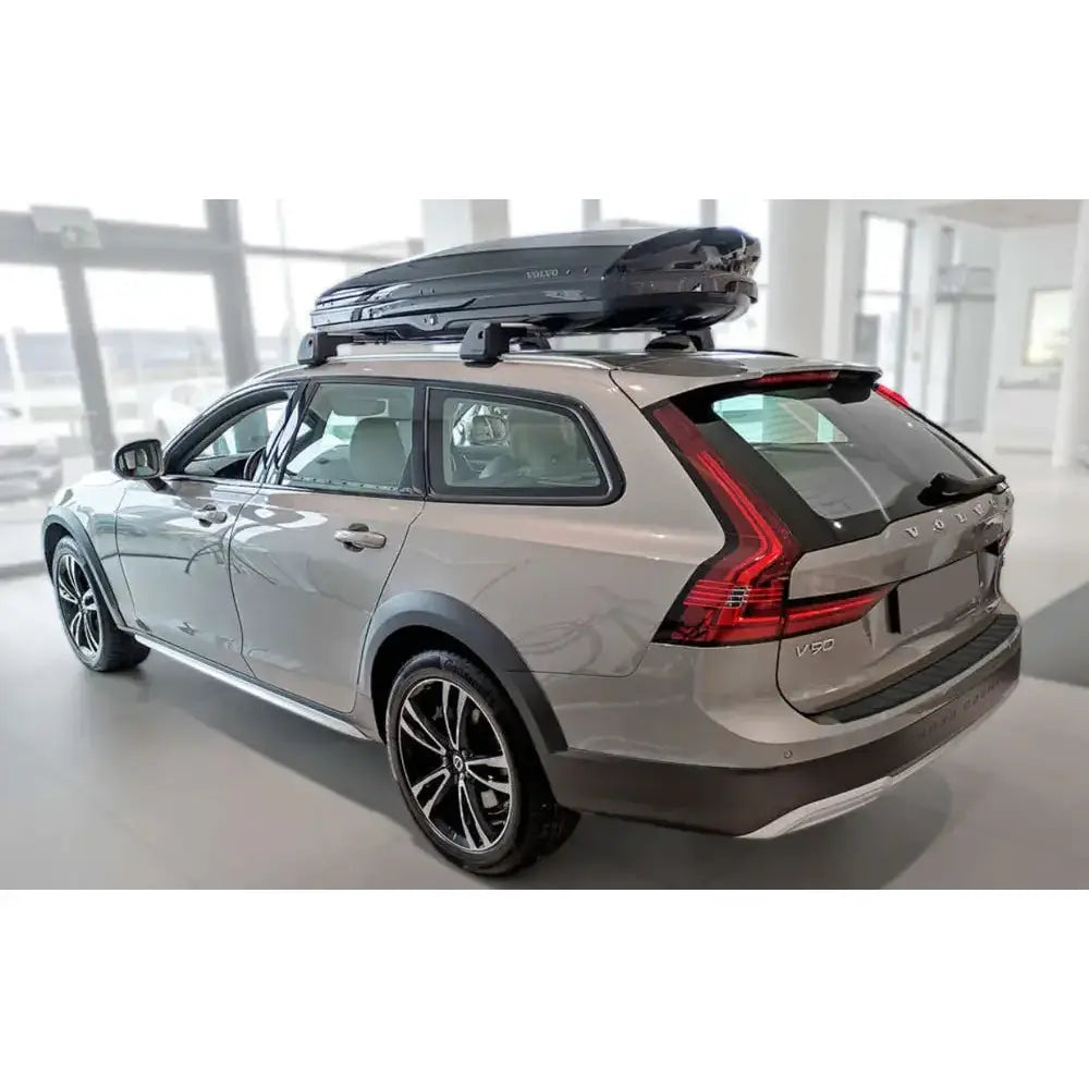 Lastebeskytter Volvo V90 Cross Country 16- Stål Svart Mat