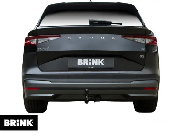 Avtagbart tilhengerfeste fra Brink for Audi Q4 e-Tron med synlig kulekobling