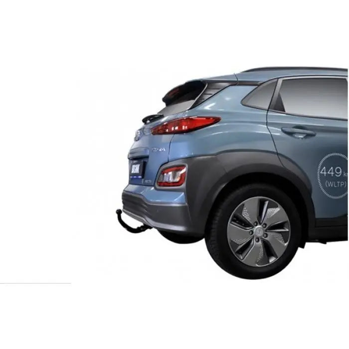 Brink avtagbart tilhengerfeste montert på Hyundai Kona I sett bakfra