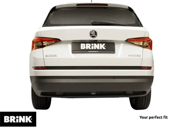 Brink tilhengerfeste for Skoda Kodiaq I sett fra undersiden av bilen