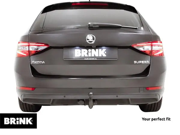 Komplett monteringssett for Brink tilhengerfeste til Skoda Superb III Liftback og Stasjonsvogn