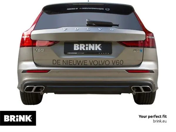 Monteringssett og komponenter for Brink tilhengerfeste til Volvo S60 III 2018–2024