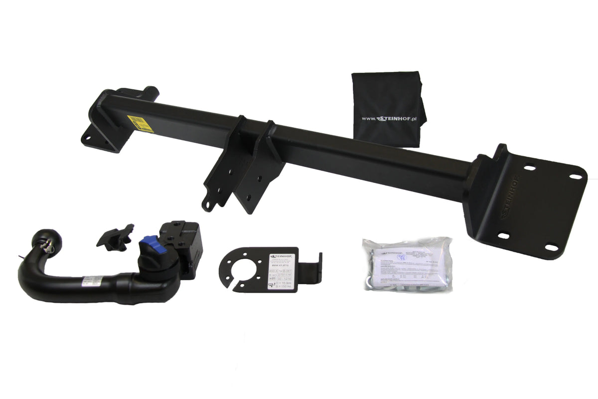 Steinhof avtagbart tilhengerfeste til BMW X5 II (E70) 2006-2013 – D-verdi 16,0 kN, maks. 3500 kg