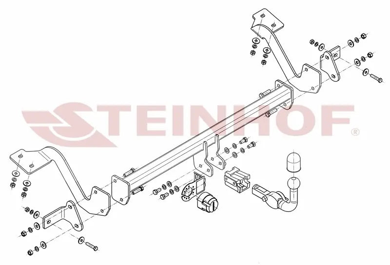 Tilhengerfeste Peugeot RIFTER (2018-) – fastmontert