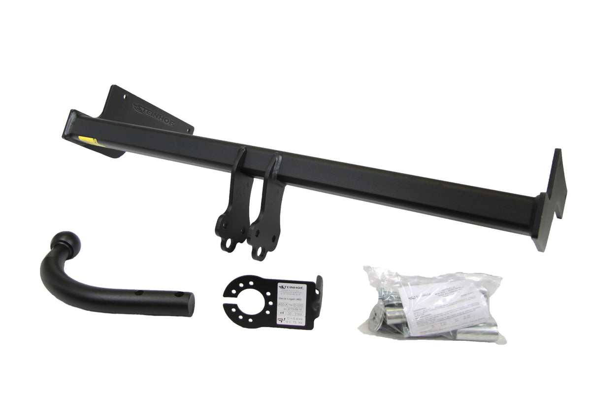 Steinhof fastmontert tilhengerfeste til Dacia Logan 4D (2008-2013) – D-verdi 6,4 kN, maks. 1100 kg