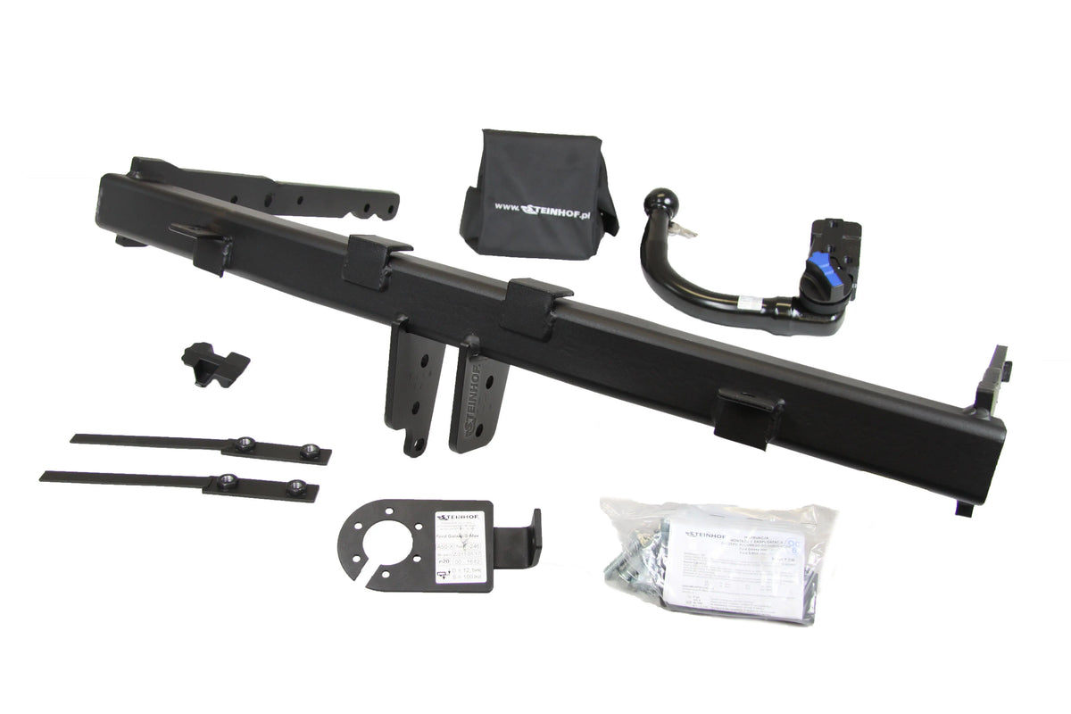Steinhof avtagbart tilhengerfeste til Ford S-Max I (2006–2014) – vertikal kule med sikkerhetslås, D-verdi 11,6 kN