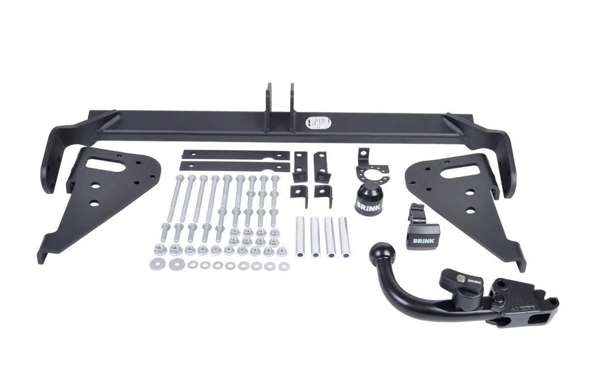 Brink avtagbart tilhengerfeste for Jaguar XF I (X250) sett forfra