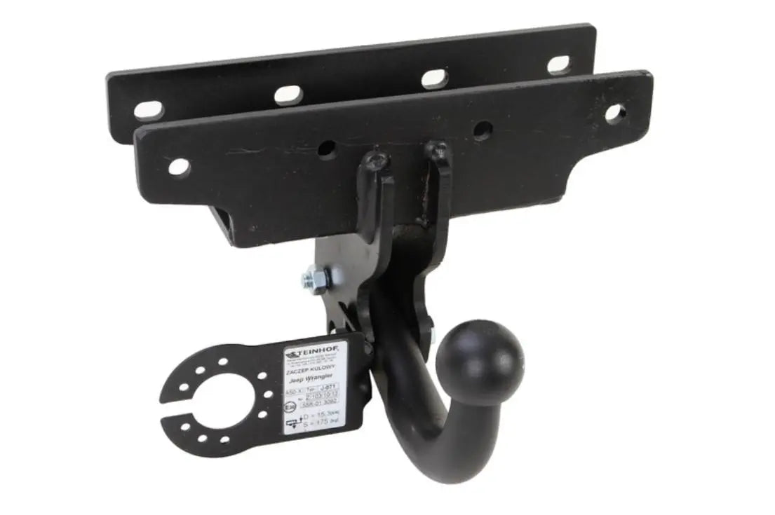 Tilhengerfeste Jeep Wrangler JK (2006-2018) – fastmontert - sett forfra
