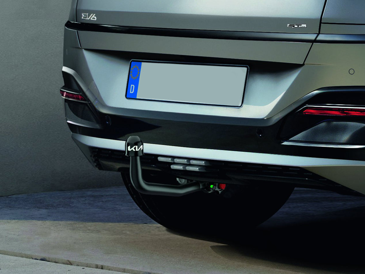 Avtagbart tilhengerfeste Kia EV6 GT-Line (2021-2024) – original Kia Motors®, vertikal kuletype med lås