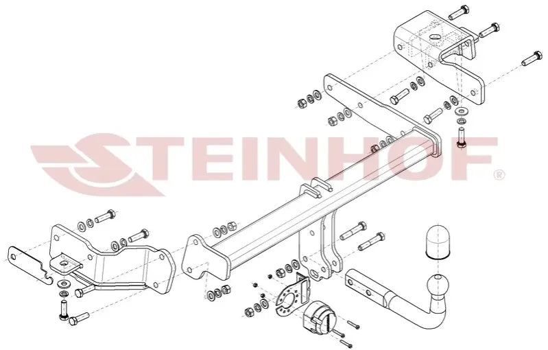 Tilhengerfeste Kia Sorento IV (2020-) – fastmontert