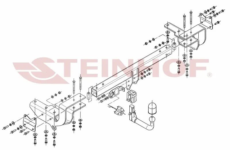 Tilhengerfeste Lexus RX 350 – avtagbart - detaljer