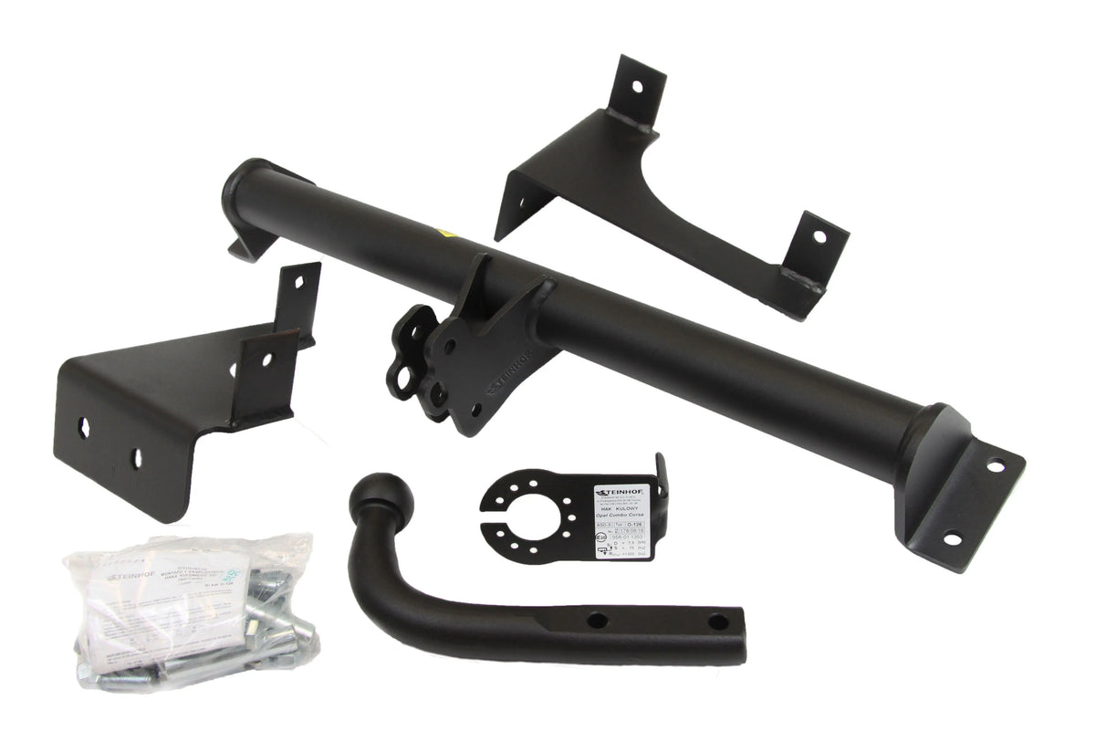 Steinhof fastmontert tilhengerfeste til Opel Combo Corsa 2002-2011 – D-verdi 7,5 kN, maks. 1200 kg